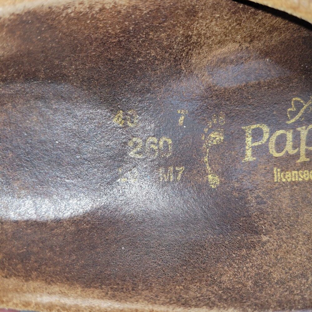 Papillo By Birkenstock Sandals Shoes Womens Size 9 Brown Beach Pool Summer Hippy - Picture 14 of 14